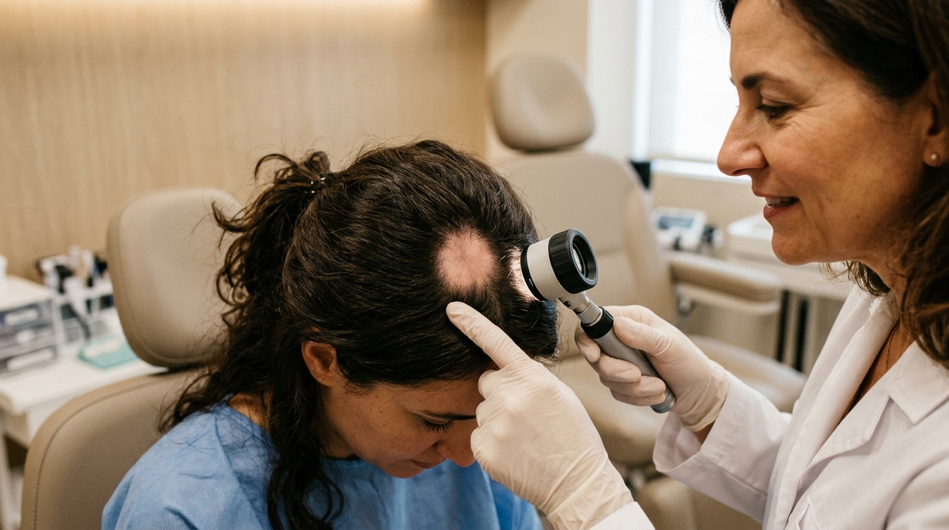 Diagnosis dan rawatan alopecia areata di MU Scalp Kota Kinabalu